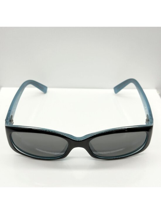 Maui Jim Punchbowl MJ 219-03 Polarized Sunglasses Black Blue Gray 54-17-135